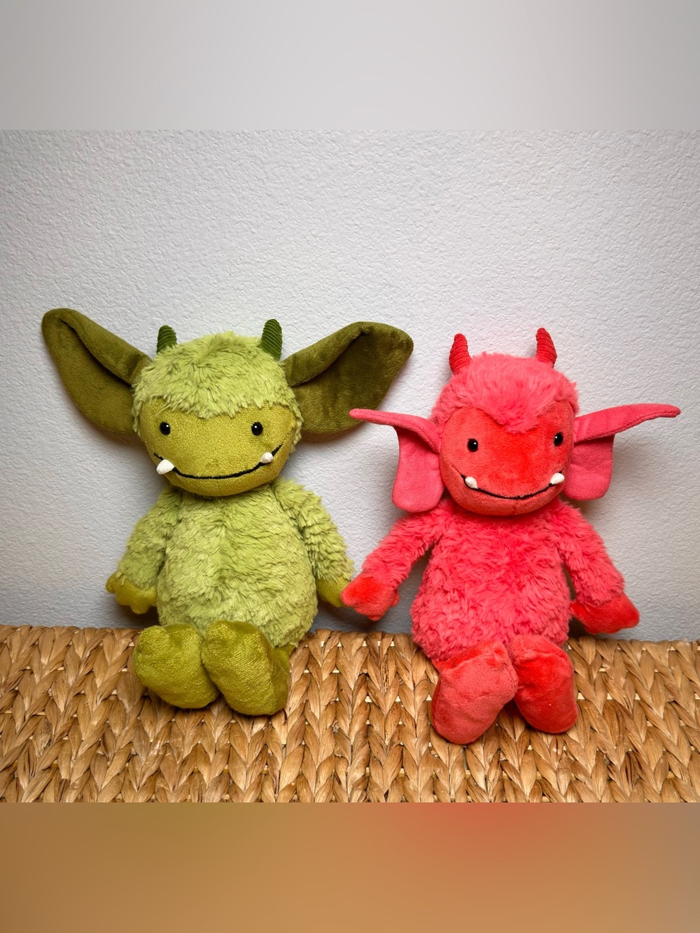 Jellycat Grizzo Gremlin & Pixie Pandora Bundle / BNWT / Retired / Rare & VHTF